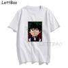 My Hero Academia T Shirt Men Fashion Tshirts Deku No Hero Academia Anime Kawaii Himiko