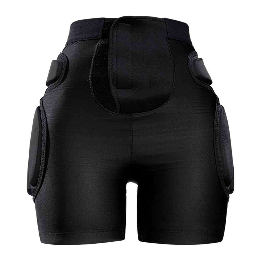 Ski Protective Hip Pad Adjustable Ski Anti-Fall Pants Breathable Skiing Hip Protection Shorts for Snowboarding Skating M