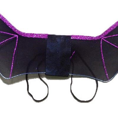 Halloween Fledermausflügel für Kinder, Glitzer Fledermausflügel Cosplay Fledermausflügel Kostüme Halloween Cosplay Teufelsflügel für Jungen Mädchen