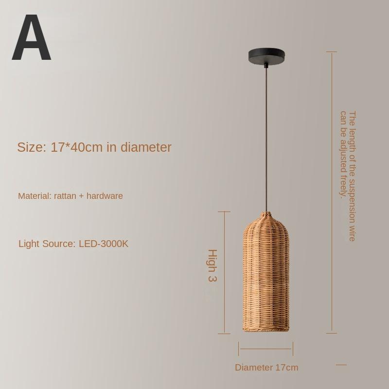 

Ресторан Tengbian Підвісна лампа Спальня Кабінет Балкон Лампа Мінімалістичний коридор Вітальня Лампа на сходах A