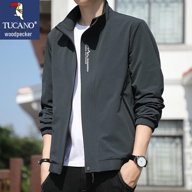 TUCANO Men's Stand Collar Casual Jacket