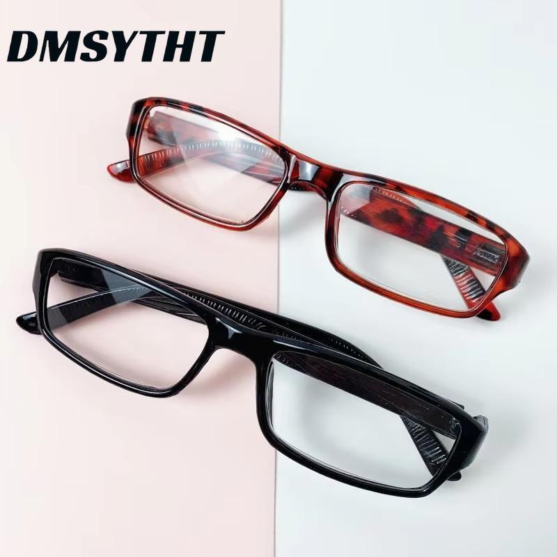 Square Reading Glasses Anti Eyestrain Ultralight Plastic Frame Men Women FULL Frame Presbyopic Eyeglasses
