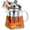 Teapot with Infuser Strainer Kettle for Brewing Tea Herbs 330 Ml