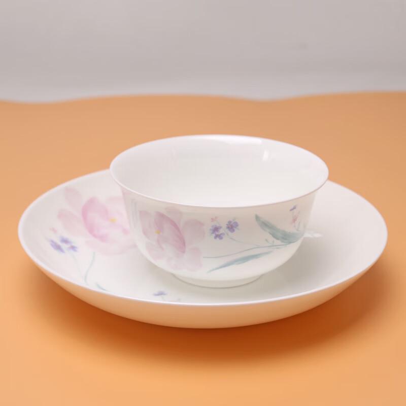 Shengshi Tangyun Flower Fairy 16-Piece Bone China Dinner Set