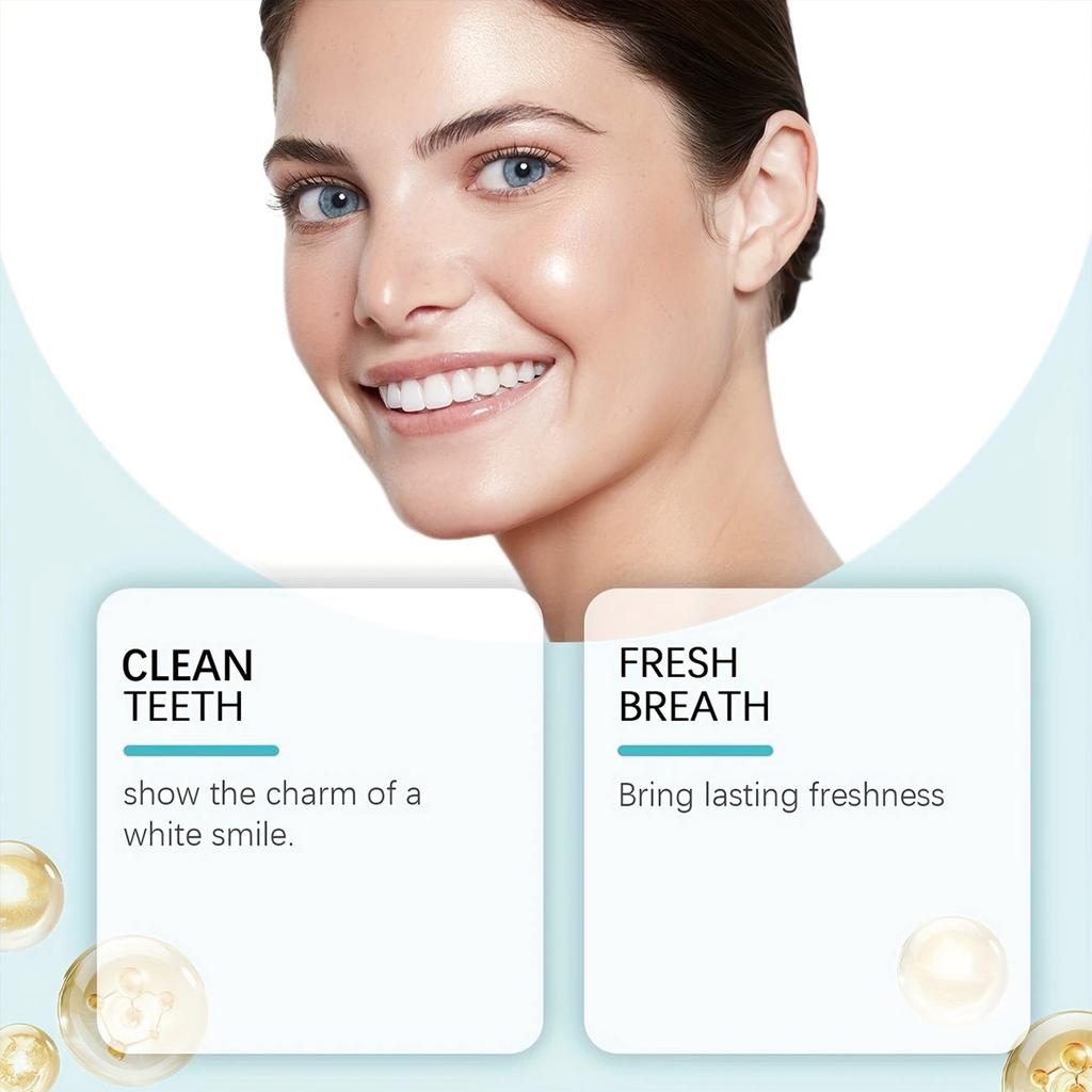 Make Teeth Appear Cleaner and Brighter with Light and White Tooth Powder. The Powder Is Easy To Foam and Provides a Comfortable Brushing Process