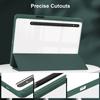 For Samsung Galaxy Tab S10 S9 Plus 12.4 inch Case Acylic Transparent Back Tablet Cover For Tab S9 11" 12.4" Pencil Holder Funda