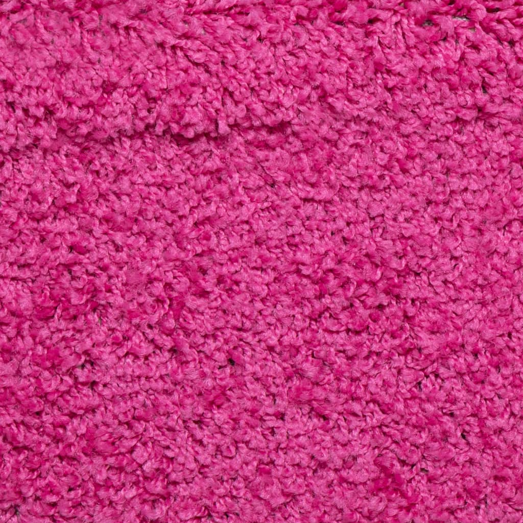 Stair Treads 15 pcs. 65 x 21 x 4 cm Pink Semi Round Large