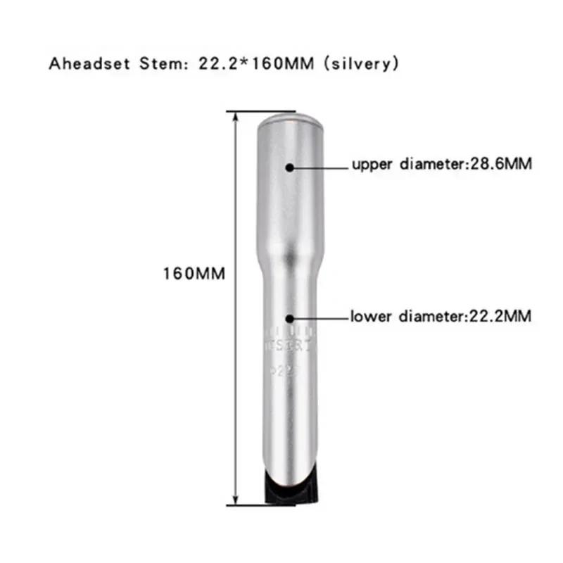 Mountainbike Styre Gaffel Huvudrör Aluminiumlegering Landsvägscykel Booster Mountainbike Riser Delar Styrstammar Cykelstyren