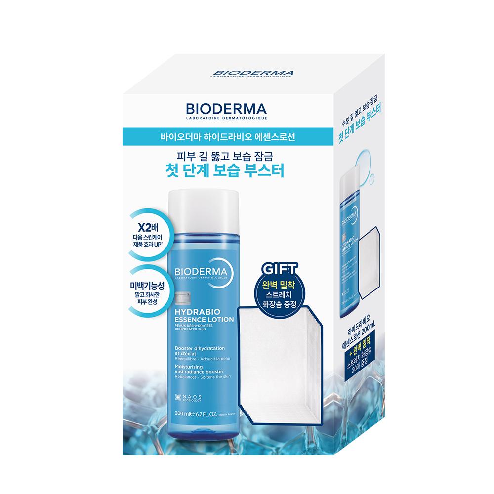 Bioderma Hydrabio Essence Lotion 200ml Project  + Stretch Cotton Pad   2604 