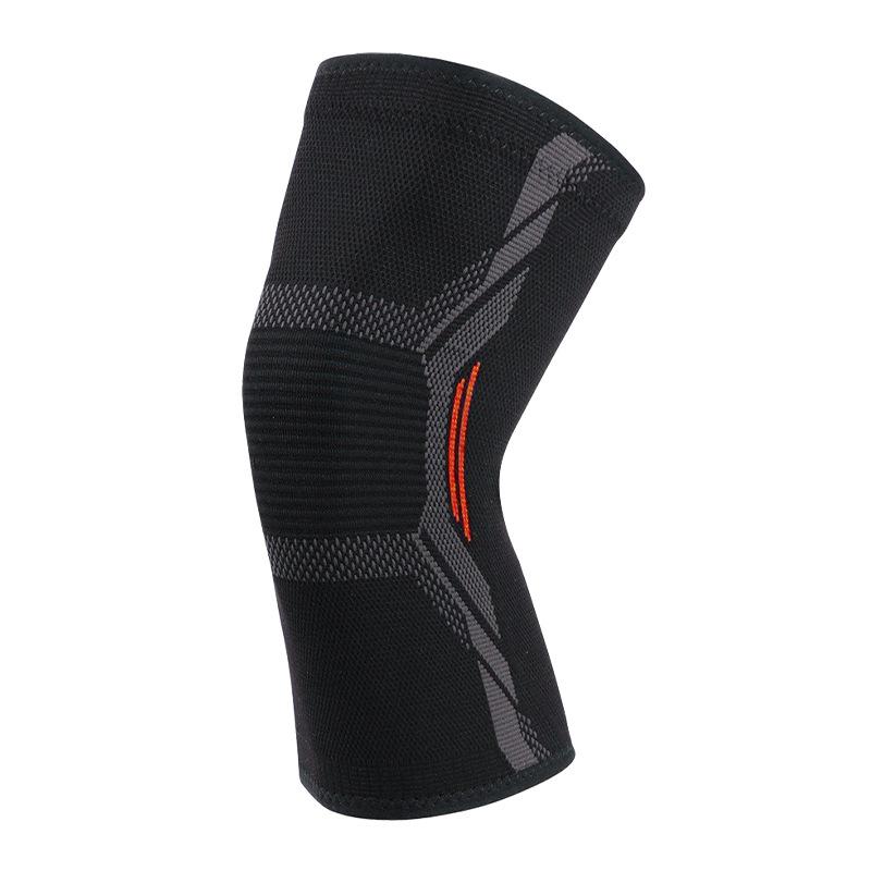 

Knitted Nylon Sports Knee Pads Three-Dimensional Compression With Tightening Breathable Warm Men And Women S Protective Gear M