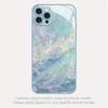 Blaues Muster kreative Handyhülle für Phone 17 16 Pro 15 Pro 14 13 12 11 XS 14 PRO MAX 16 plus 14Pro 12pro Rückseite