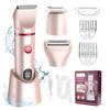 Electric Face Hair Removers Hair Removal Device Face Trimming Tool Washable Device with Digital Screen for Easy Use
