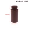 1Pcs Plastic Hdpe Empty Seal Bottles Pill Vials Tablet Capsule Solid Powder Portable Containers