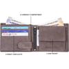 Men Casual, Formal, Trendy Genuine Leather RFID Wallet - Regular Size  (6 Card Slots)