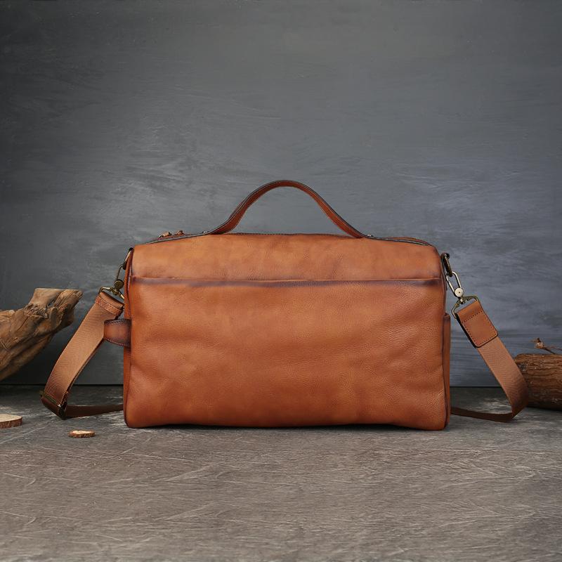 

Сумка для деловых поездок на короткие расстояния из натуральной кожи, дорожная сумка из коровьей кожи большой вместимости, ретро-сумка-тоут, большая сумка жёлтый