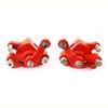 Vordere Hintere Scheibenbremse Schwarz Rot Bremssattel für 2 Takt 49cc Dirt Mini Pocket Bike Roller Links Rechts