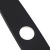 10 Inch Faucet Deck Plate Matte Black Faucet Base Plate Stylish Sink Hole Cover  Vanity Sink