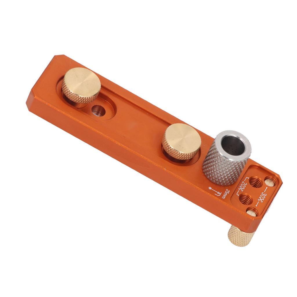 Aluminum Profile Drill Guide Set Kit Single Access Hole Extrusion Jig with M6 Countersunk Step