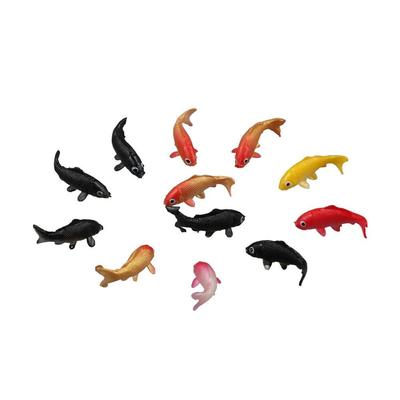 Handmade Fish Tank Ornament Mini Fish Miniature Beautiful Goldfishes Models  Miniature Scene
