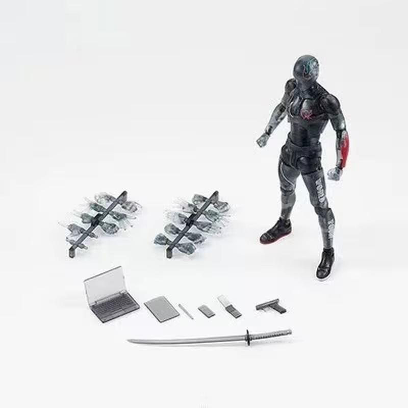 15cm Soul Meeting Place Shf Primitive Body Limited Edition Action Figure-Black Transparent Collectible Male Female Handmade Lovely Toy
