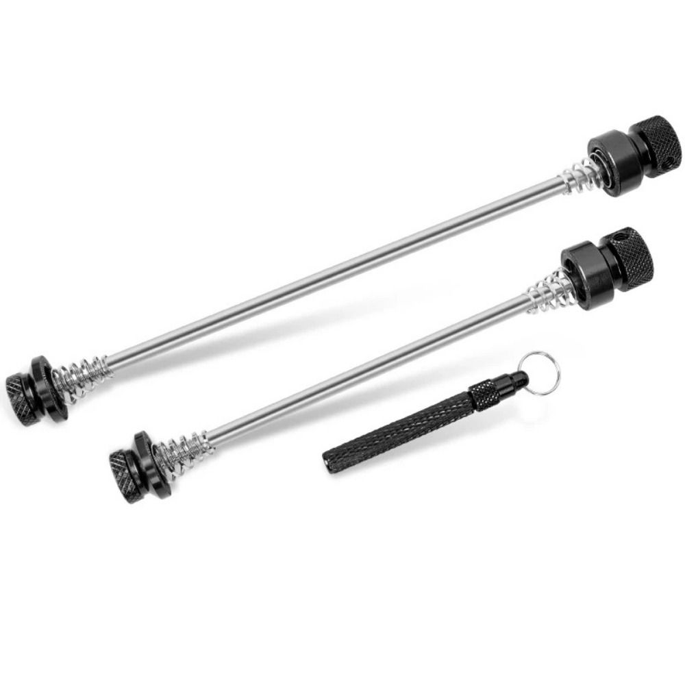 

Ultralight Quick Release Skewers Aluminum Zinc Zinc Alloy Bicycle Steel Skewers Bike Wheels Locking Mountain чёрный