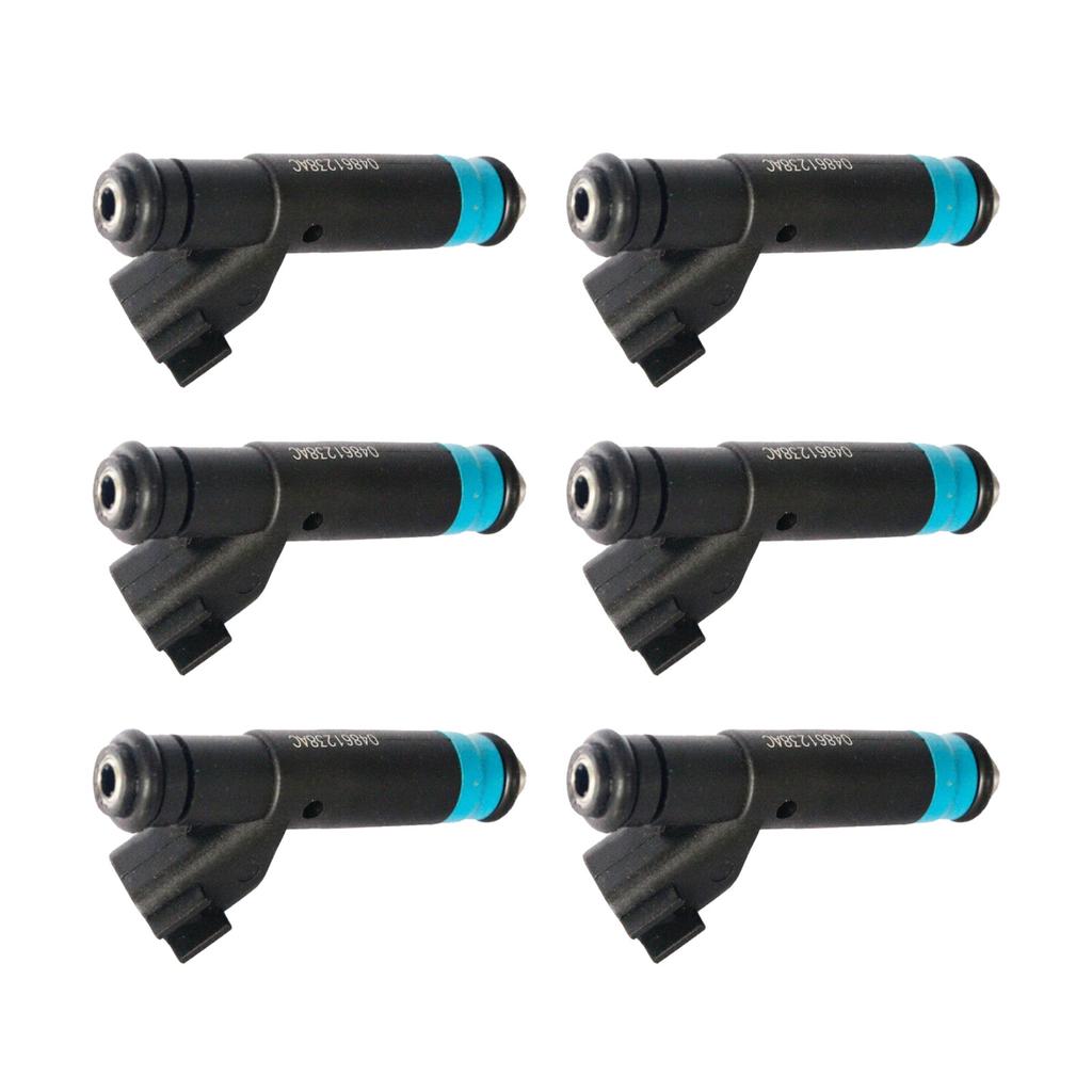 6Pcs Fuel Injector For Chrysler 05-08 For Dodge 3.8L V6 04861238AC