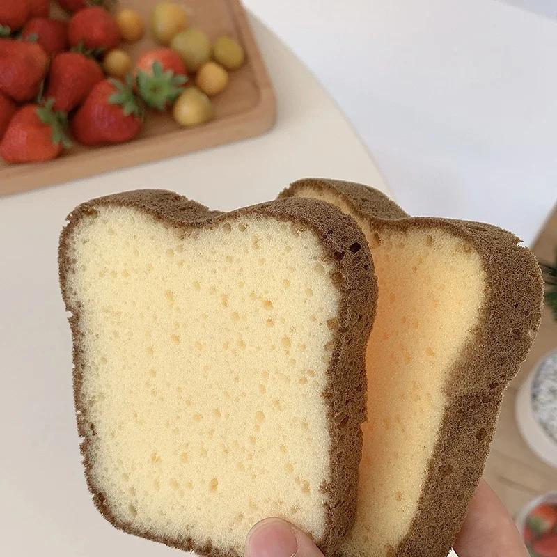 

Милый набор губок для хлеба для кухни Smile Toast, набор губок для мытья посуды, чистящее средство для мытья кастрюль, губки для мытья посуды, чистящая салфетка Magic Clean