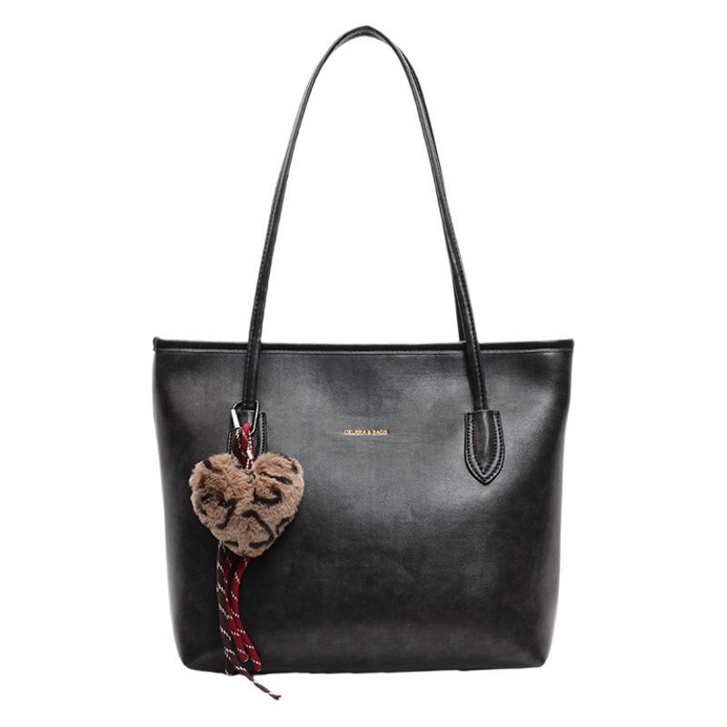 Retro Fashion Large-capacity Bag Women's 2025 New Casual Versatile Shoulder Bag Commuting To Work Portable Tote Bag