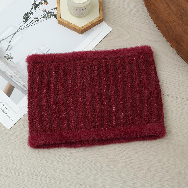 Autumn and Winter Hats for Women  Fashionable and Versatile Plush Hat Outdoor Casual Cold Proof Wool Hat Can Scarf Warm Suit
