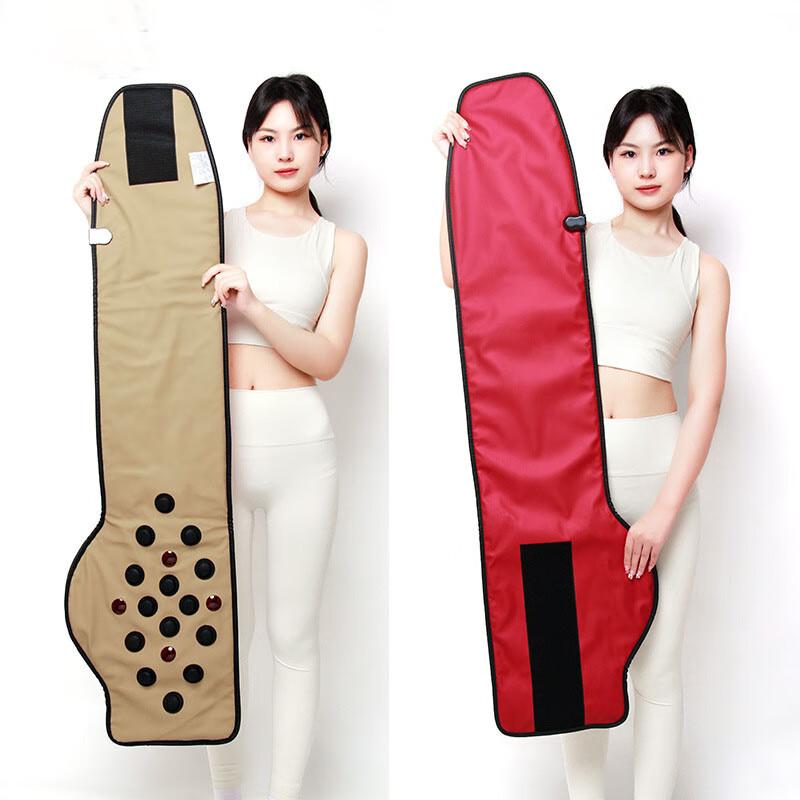 Heated Massage Waist Belt with Red Light Therapy