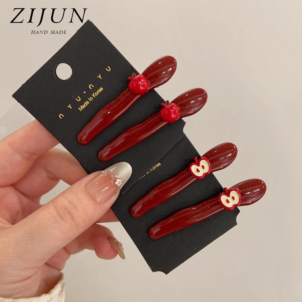 Koreanische Niedliche Apfel-Pony-Haarspange für Damen & Kinder