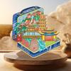 Changsha 3D Wooden Refrigerator Magnet - Hunan City Travel Souvenir