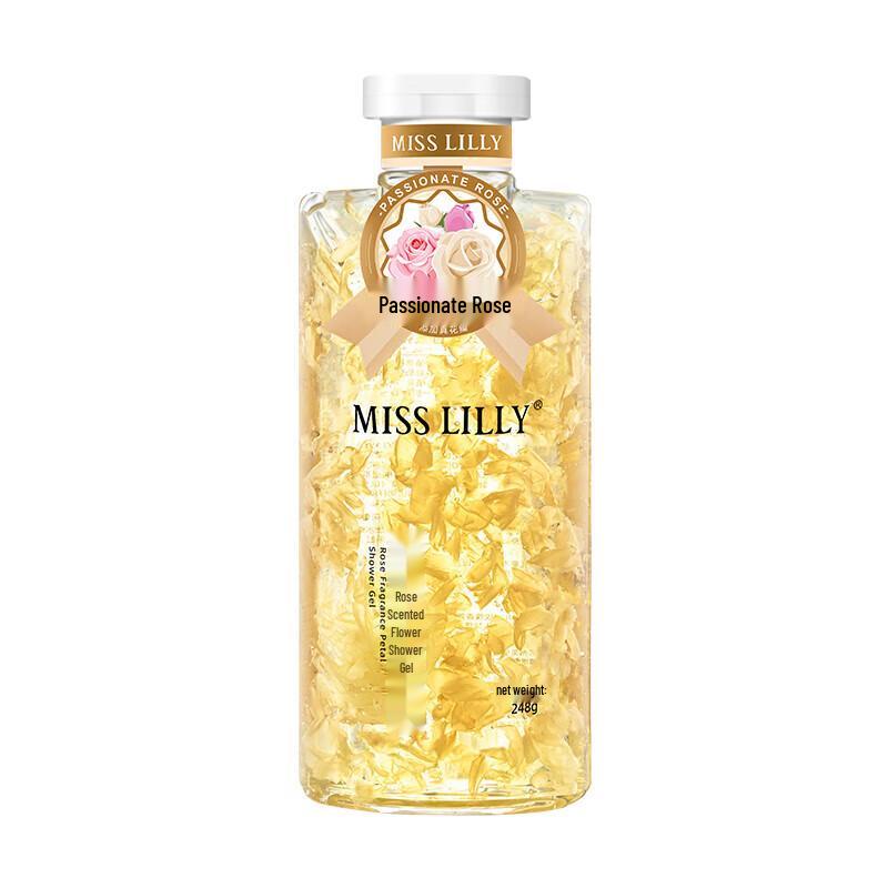 MISS LILLY Rose Scent Petal Shower Gel