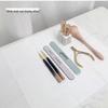 Disposable Nail Art Table Mat - Waterproof, Stain-Proof, Water-Absorbing, Double-Sided Cleaning Pad for Japanese Nail Salon.
