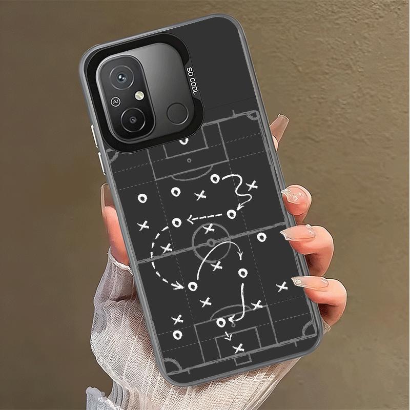 Football Soccer Tactics Time Shockproof Phone Case for Xiaomi Poco X7 X6 X5 X3 Pro F7 Ultra M8 Redmi 15C 15 14C 13C 12C 10C 13 1