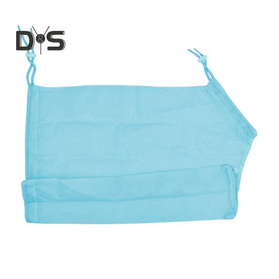 

Дышащая сетчатая сумка для душа для кошек, устойчивая к царапинам и укусам, регулируемая сумка для стрижки когтей, купания и мытья кошек A синий