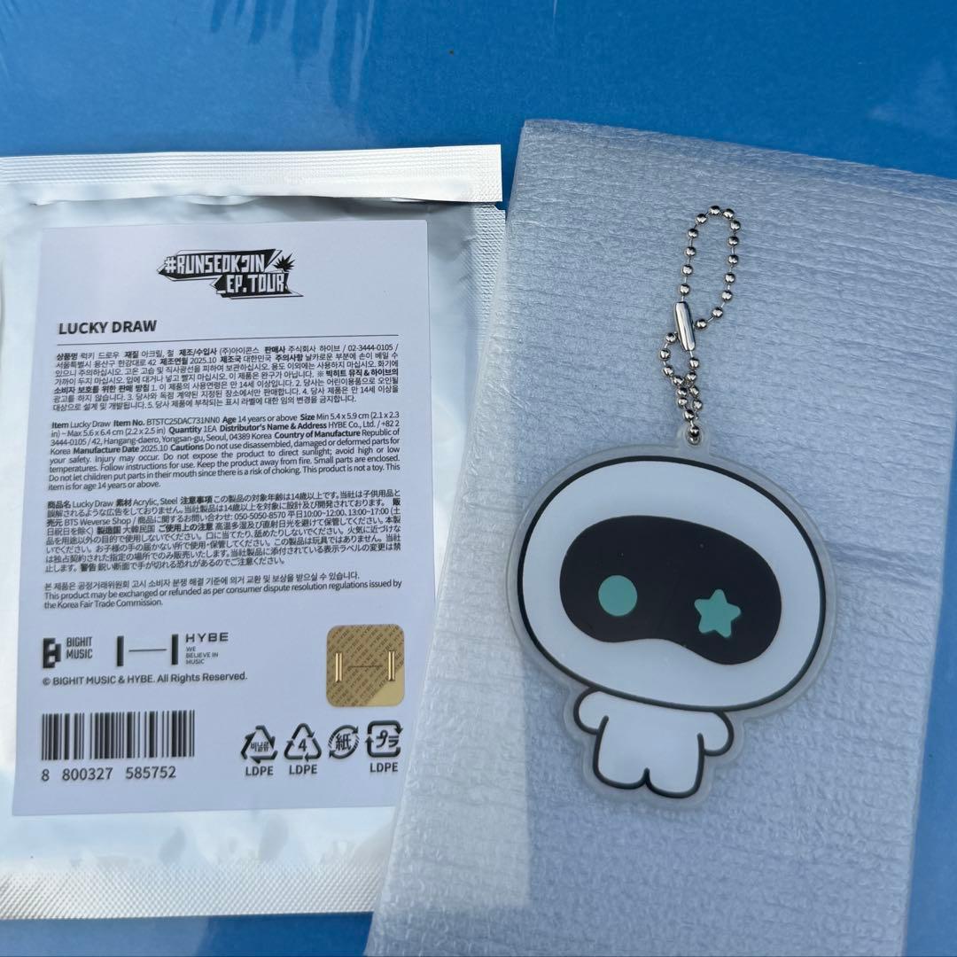 

[USED] Incheon Ancon Exclusive Jin RUNSEOKJIN Lakidro Keychain