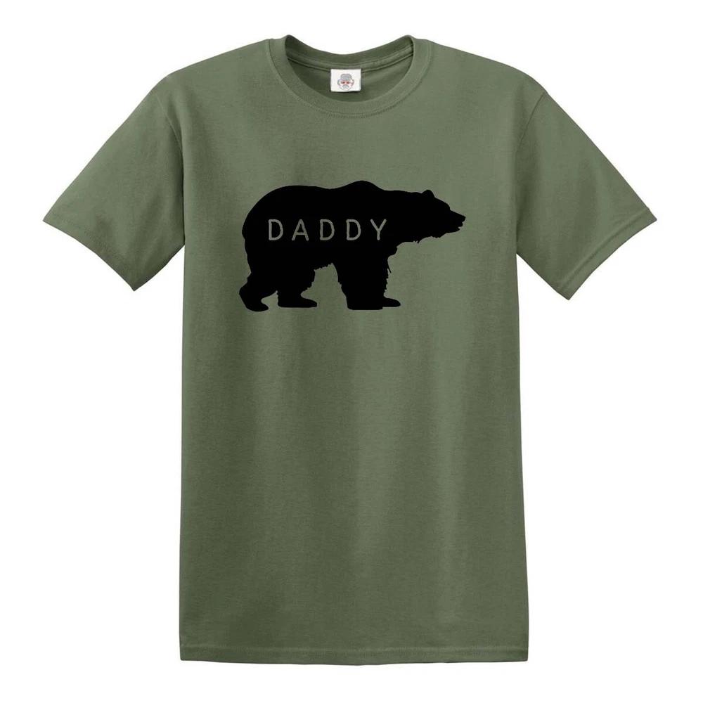 Daddy bear tshirt fathers day dad father hero papa dad gift tshirt top tee 2XL