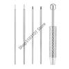 Taper Insertion Pin Tool Internal Thread Piercing For Tragus Lip Nose Piercing Stretching Tool Jeweler's Pick Up Tool