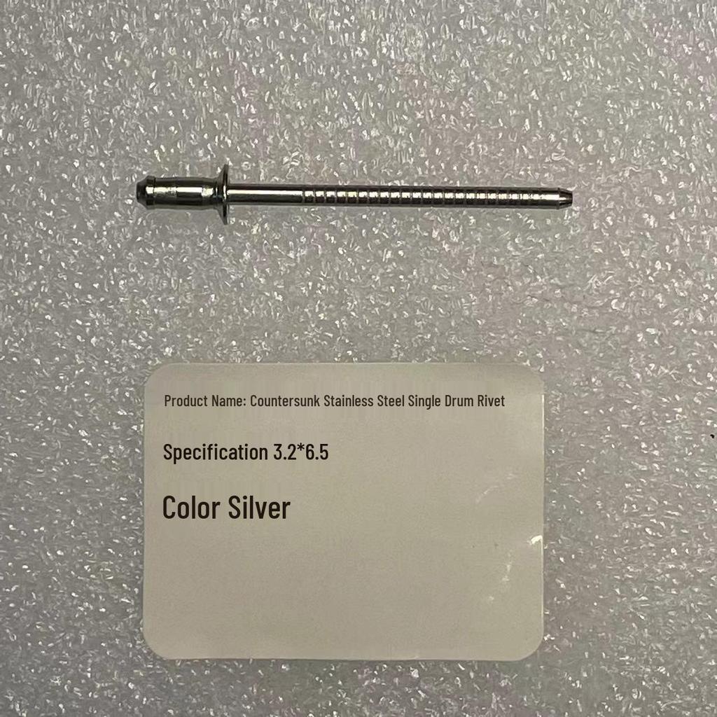 304 Stainless Steel Flat Head Single/Double Drum Countersunk Pop Rivets