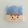 Windproof Ear Protection Hat Warm Beanie Hat New Knitted Cap  0-3Y