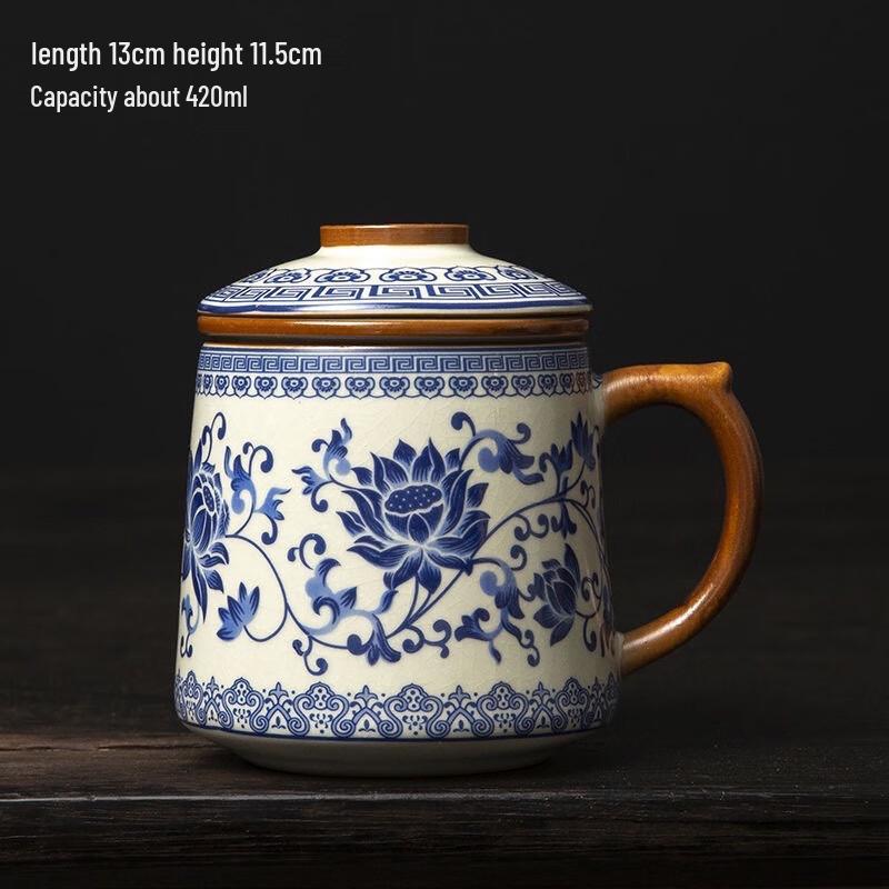 Ru Kiln Ceramic Office Tea Cup