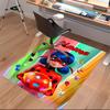 Benutzerdefinierter Personalisierter Miraculous Druck Teppich - Weich, Waschbar, Rutschfest, Indoor-Matte, Wohnzimmer, Zuhause & Büro Dekorativer Teppich