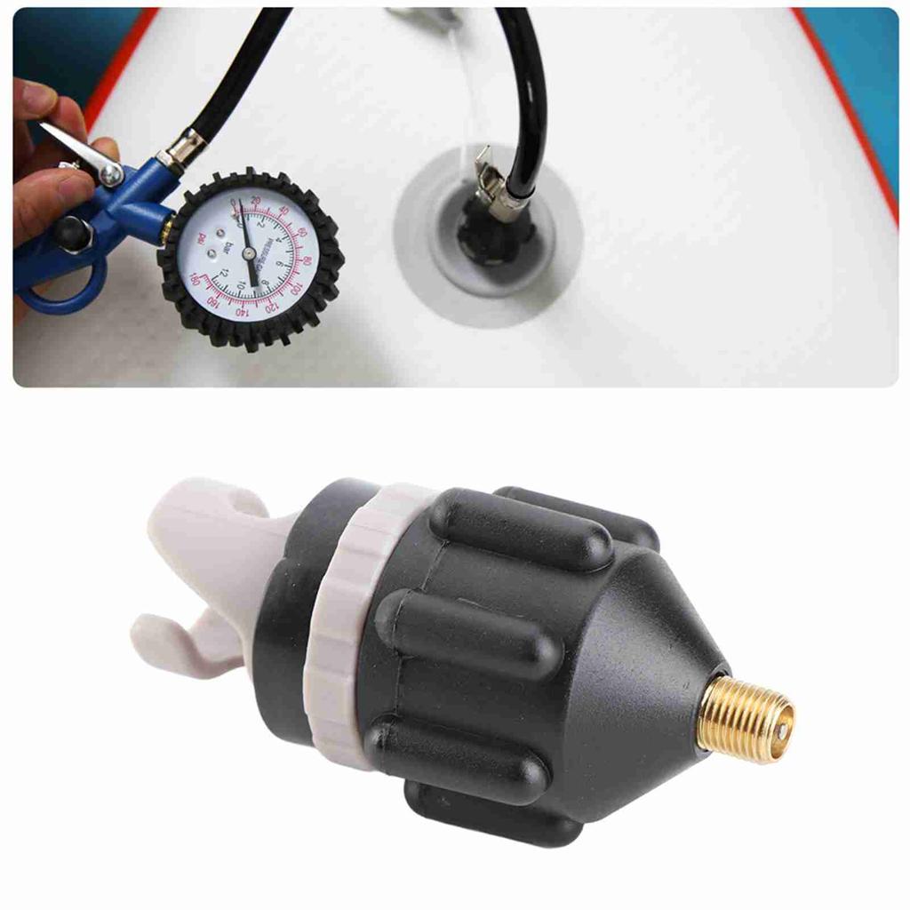 Rowing Boat Air Valve Adapter Board Kayak Pump Adapter Inflatable Air Valve Attachment Kayak