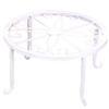 Flower Pot Rack Hollow Round Plant Pot Stand Floor Flower Display Shelf Balcony Decor for Indoor