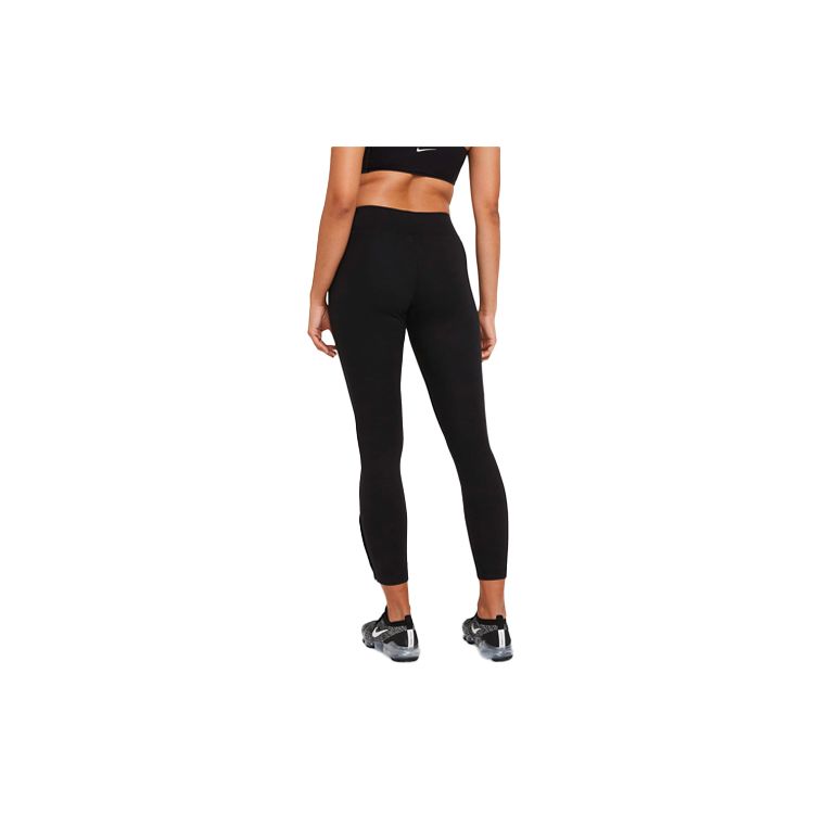 Nike Спортивная одежда повседневные спортивные леггинсы женские леггинсы черные — фото 3