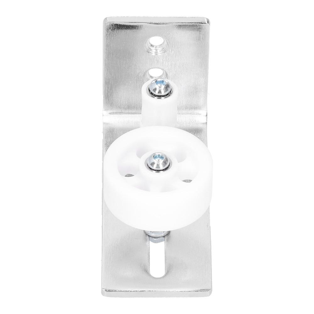 Carbon Steel Floor Guide Silver Sliding Door Hardwares Hardware Door Roller Guide Doors