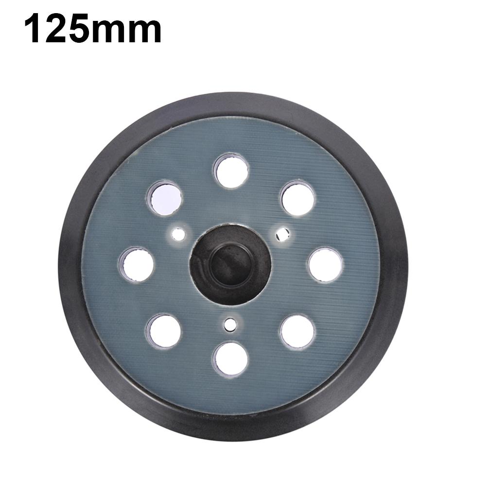 

123-125MM 5 Inch 8-Holes 3/4/8 Screw HoleS anding Disc Pad Hook Loop Sanding Pads for Electric Orbital Sander Polishing 8 holes&5 inches