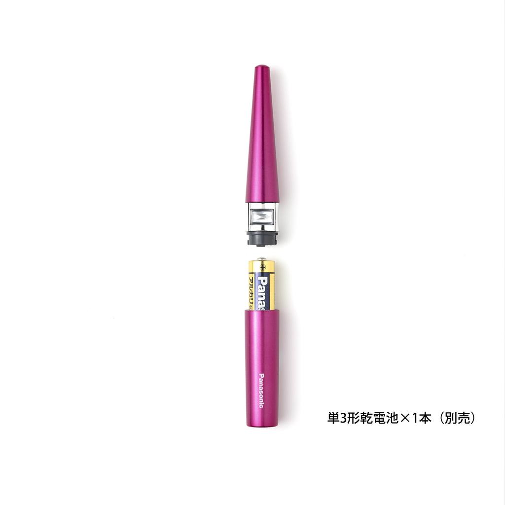 Panasonic Hot Eyelash Curler with Rotating Vivid 360-Degree Comb, Pink, EH-SE60-VP