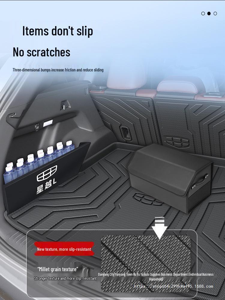 2024 Geely Xingyue LTPE Kofferraummatte, Heckklappen-Dekoration